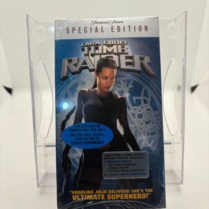 Lara Croft Tomb Raider Special Edition VHS Angelina Jolie‎ Promotional New